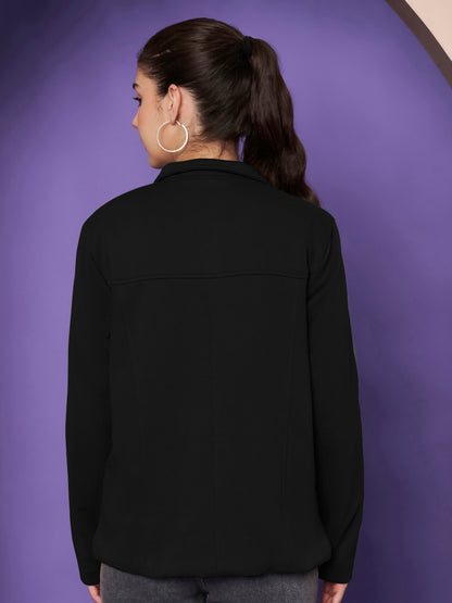 Casual Fleece Buttoned Jacket