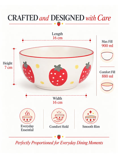 Dinner Serving Bowls | 900 ml