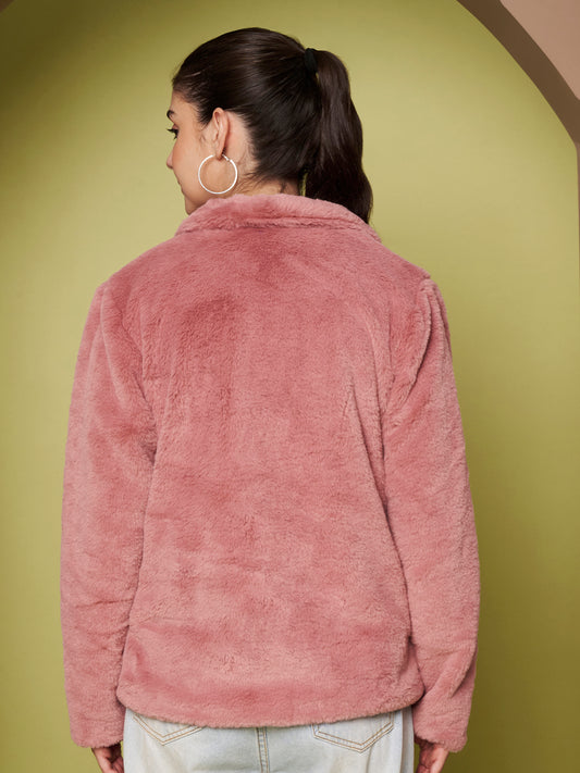 Single-Breasted Winter Coat