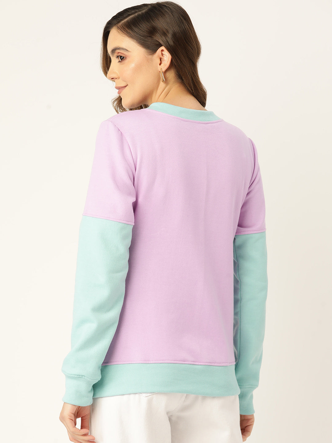 Colourblocked Pullover Sweatshirt