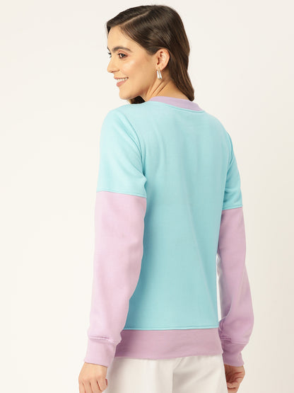 Colourblocked Pullover Sweatshirt