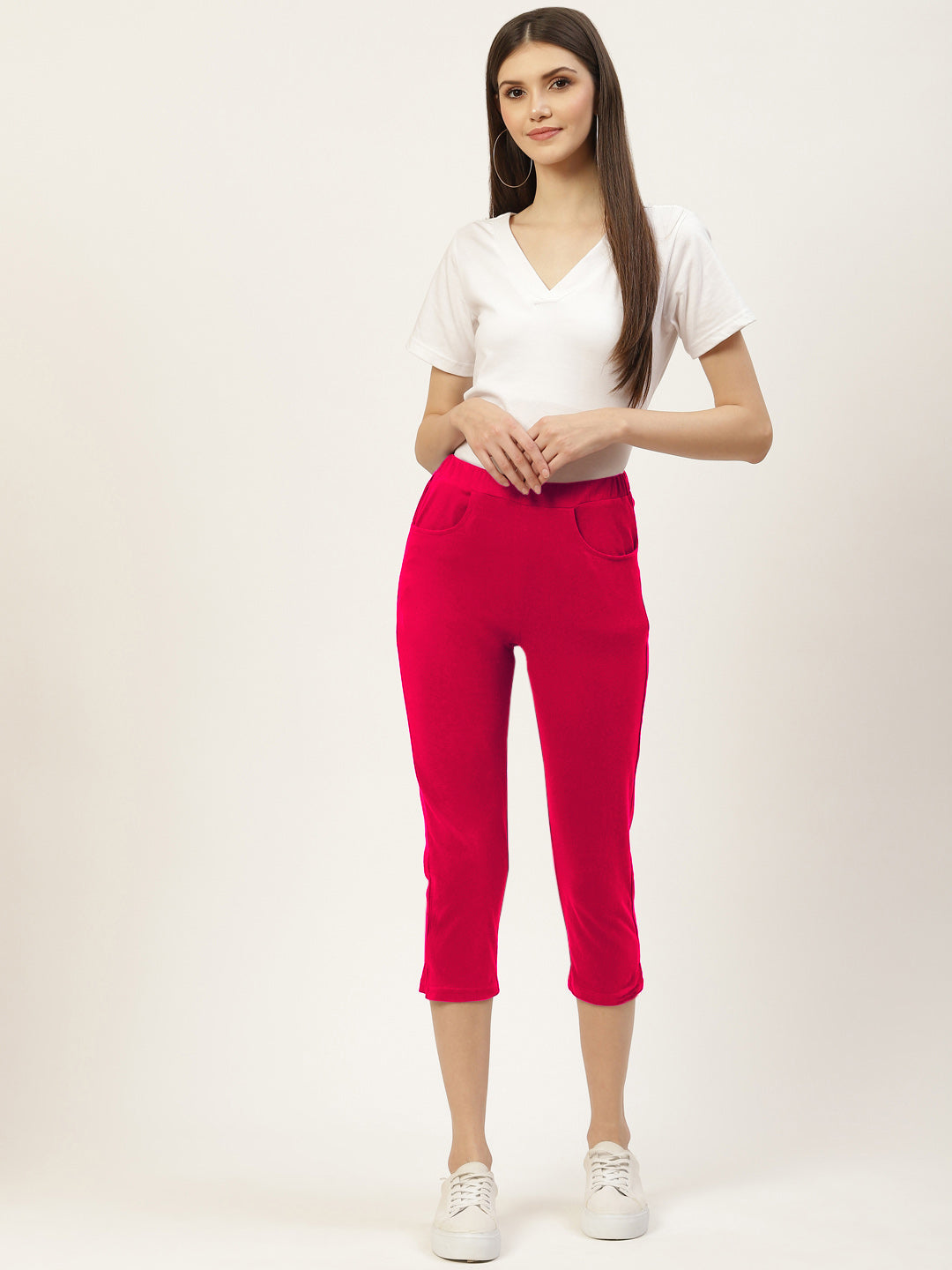 Pure Cotton Capris