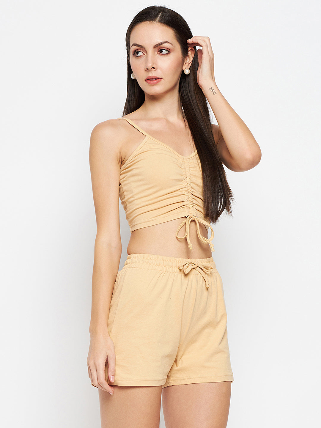Cotton Top & Shorts Co-Ords