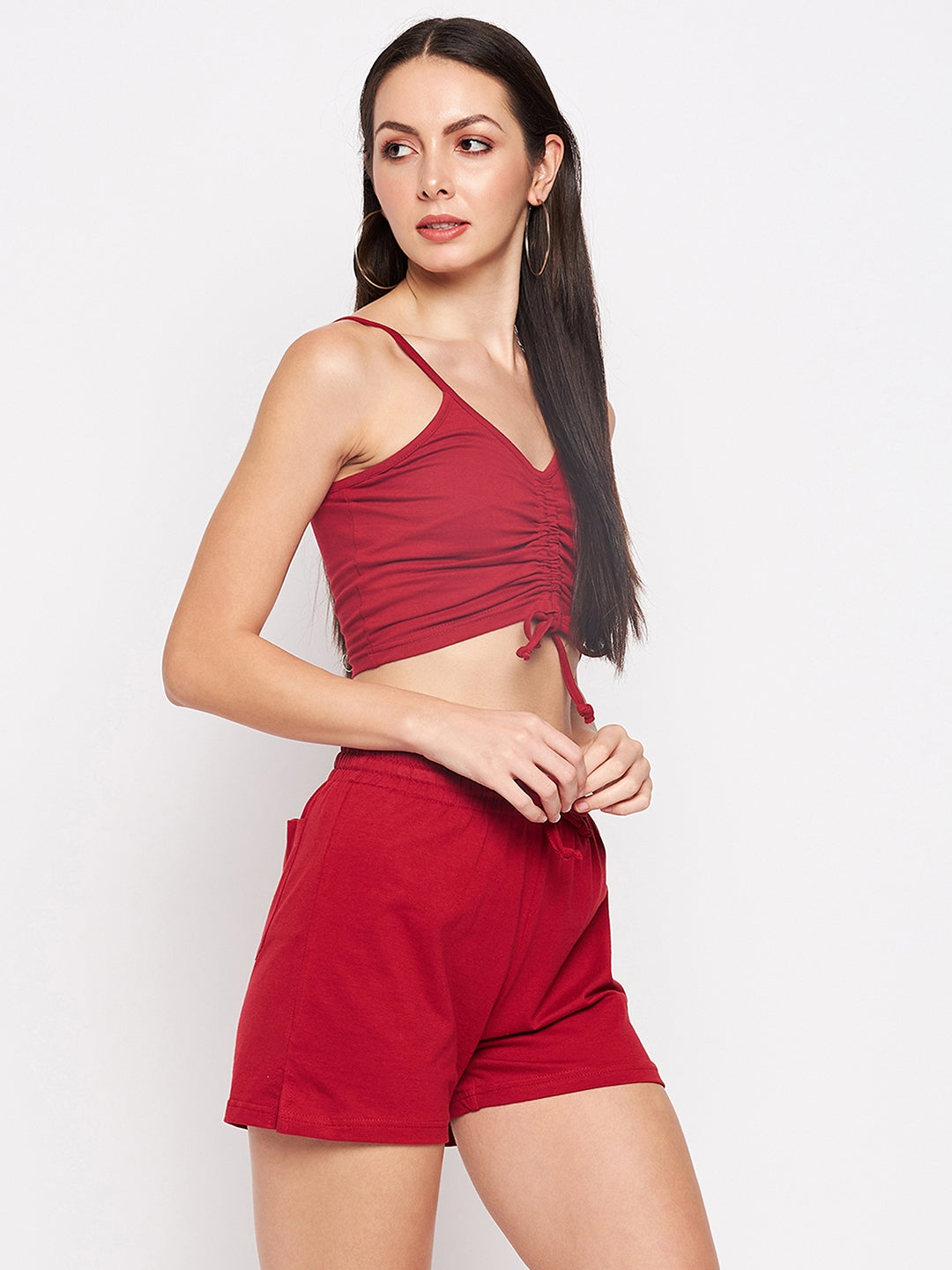 Cotton Top & Shorts Co-Ords