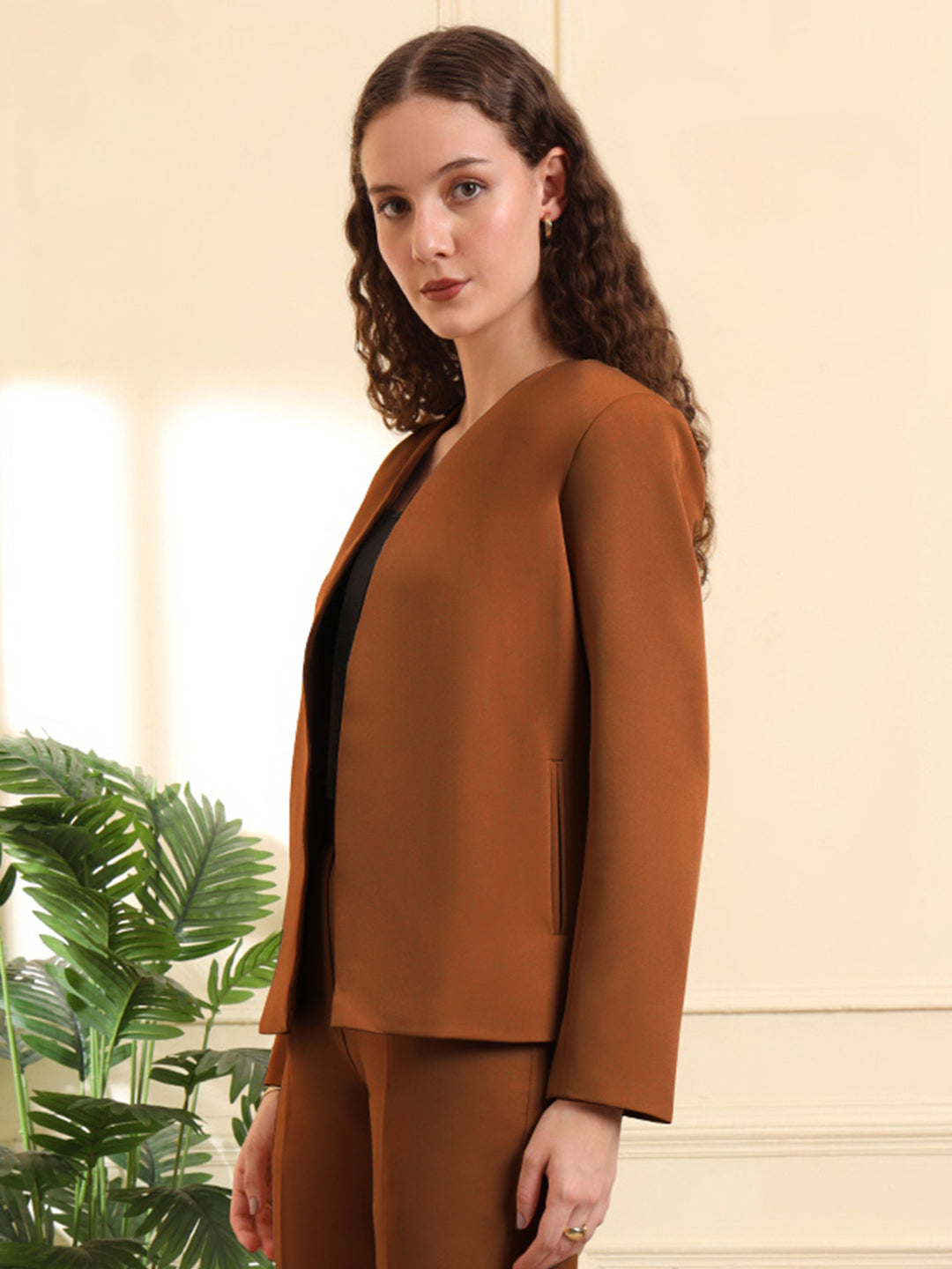 Formal Front Open Blazers