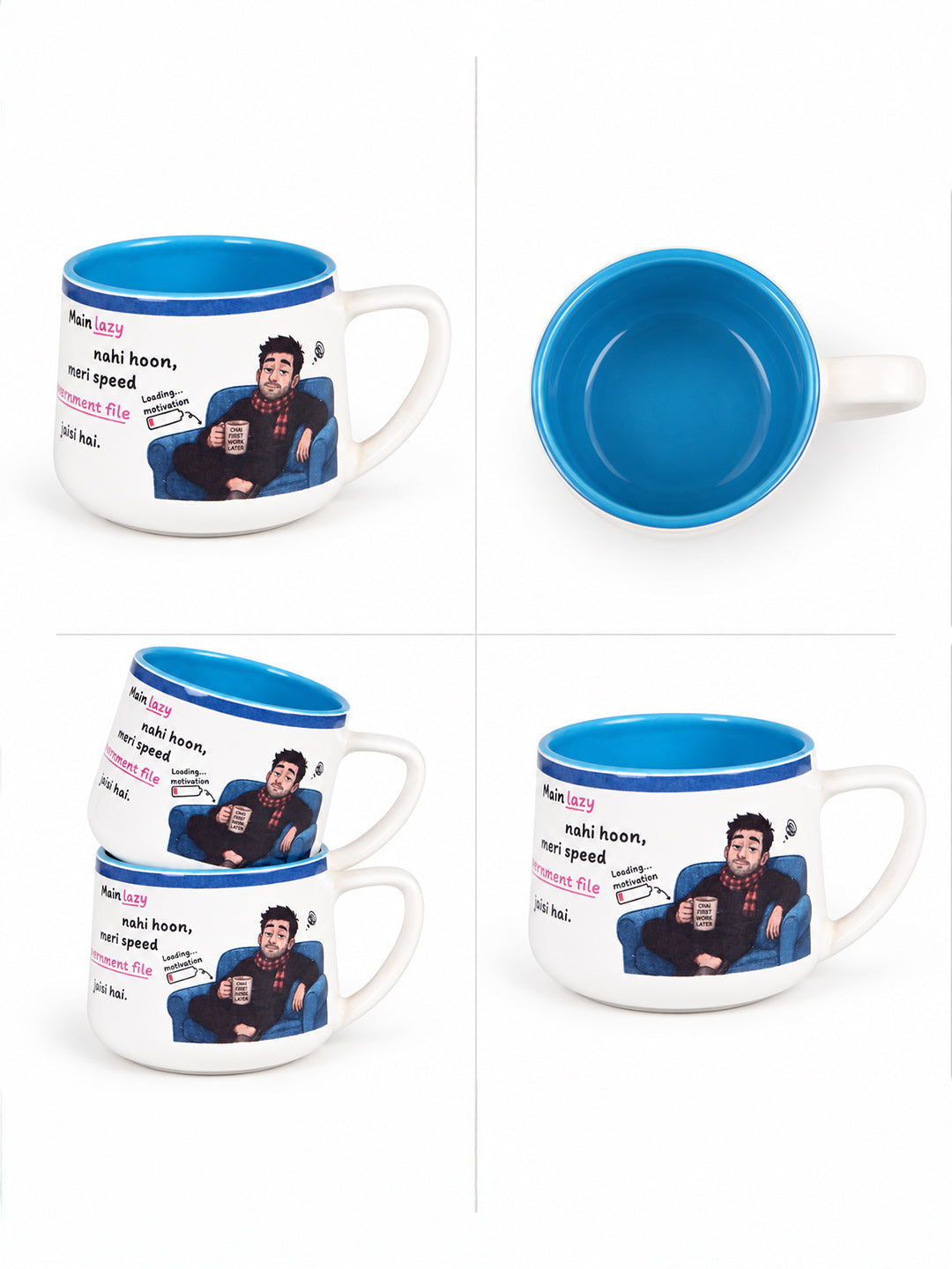 Gen-Z Coffee Mugs - 375 ml