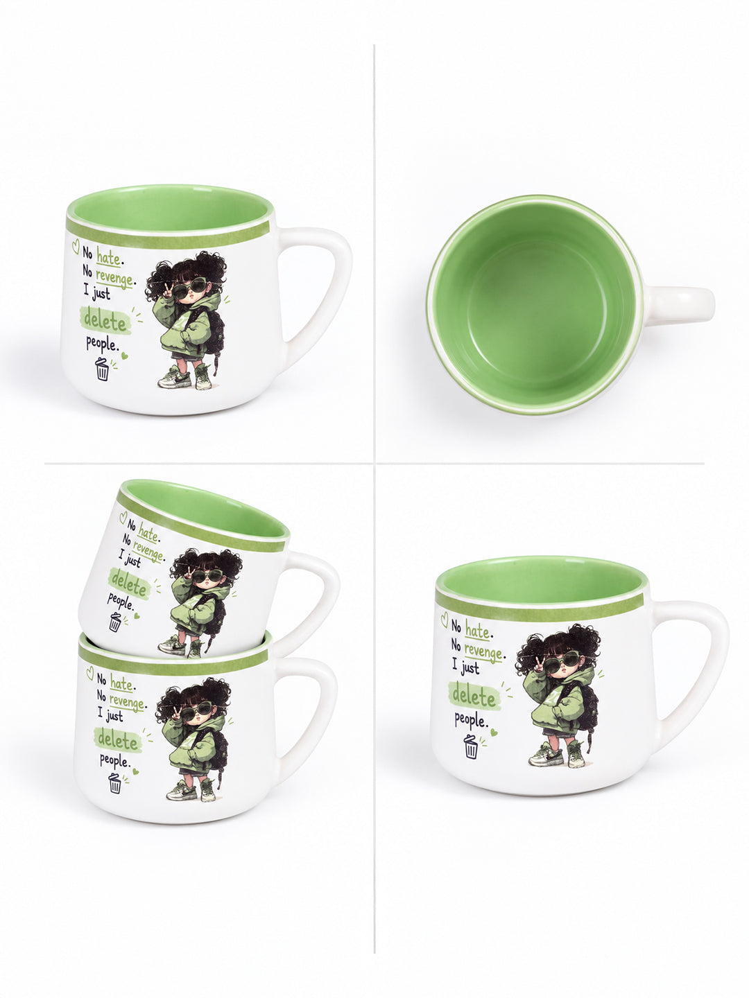 Gen-Z Coffee Mugs - 375 ml