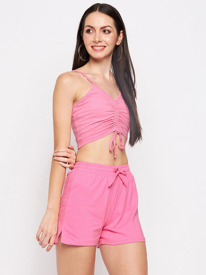 Cotton Top & Shorts Co-Ords