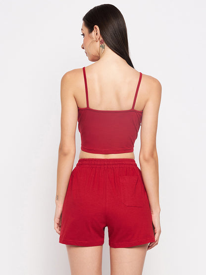 Cotton Top & Shorts Co-Ords