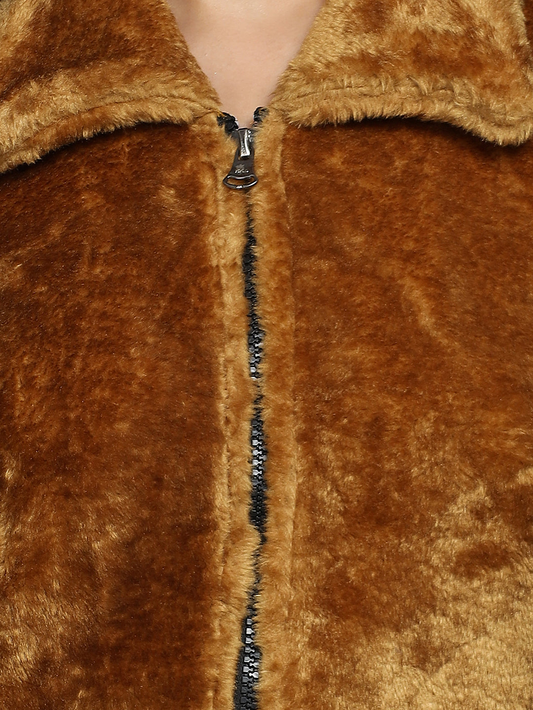 Winter Jacket with Spread Collar