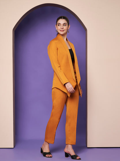 Shawl Collar Blazer With Trousers Two Pieces Formal Suit