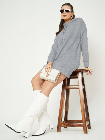 Hooded Longline Sweatshirt