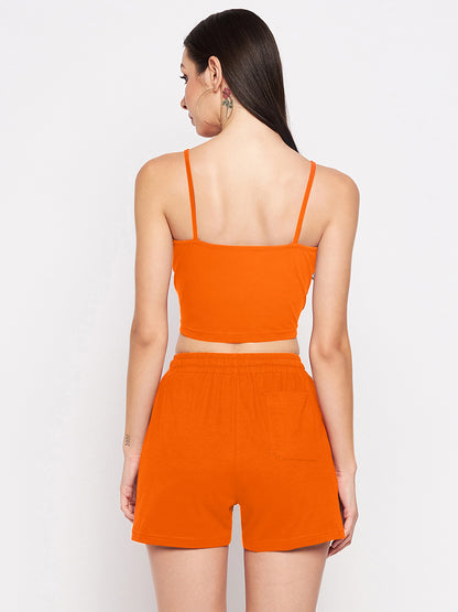 Cotton Top & Shorts Co-Ords