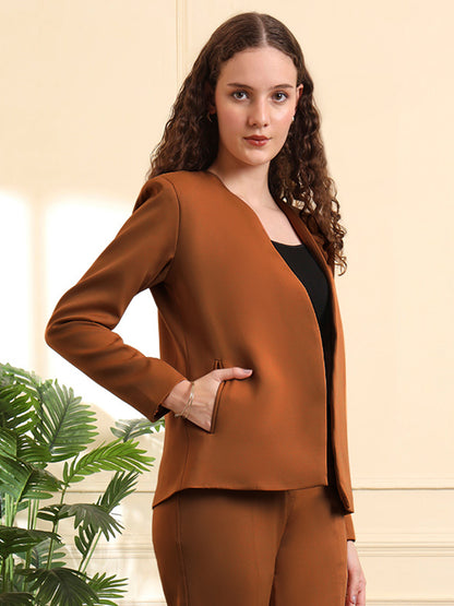 Formal Front Open Blazers