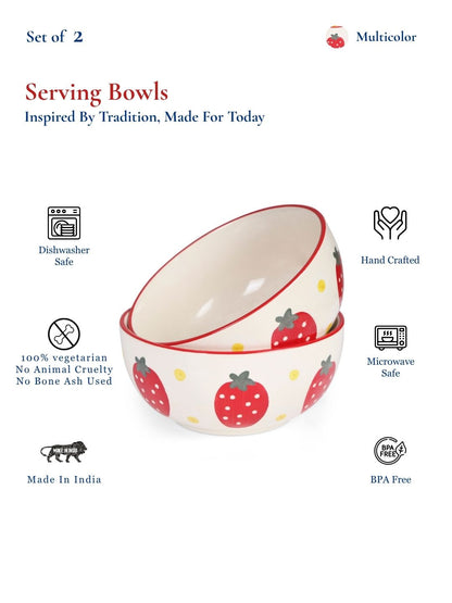 Dinner Serving Bowls | 900 ml