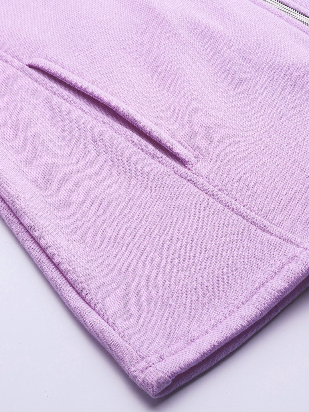 Henley Collar Sleeveless Fleece Zip Detail Tailored Jacket