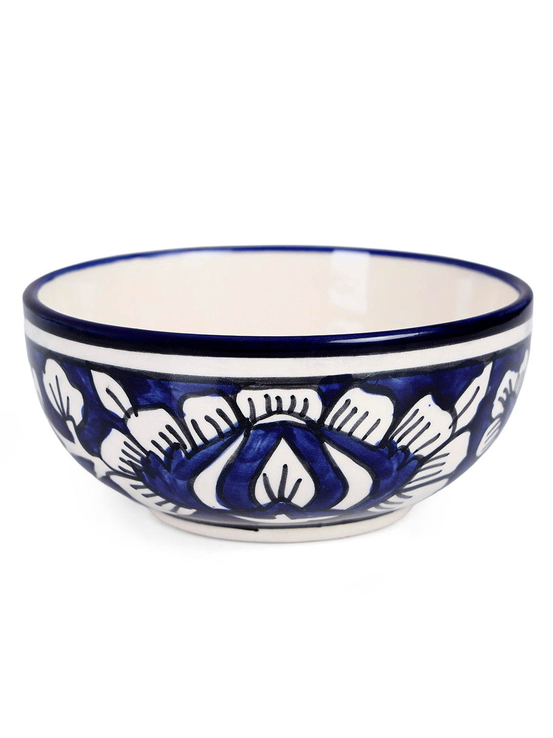 Dinner Bowls Set of 6 | Blue |220 ml