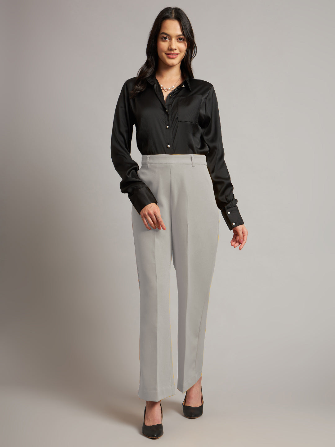 Regular Fit Formal Trousers