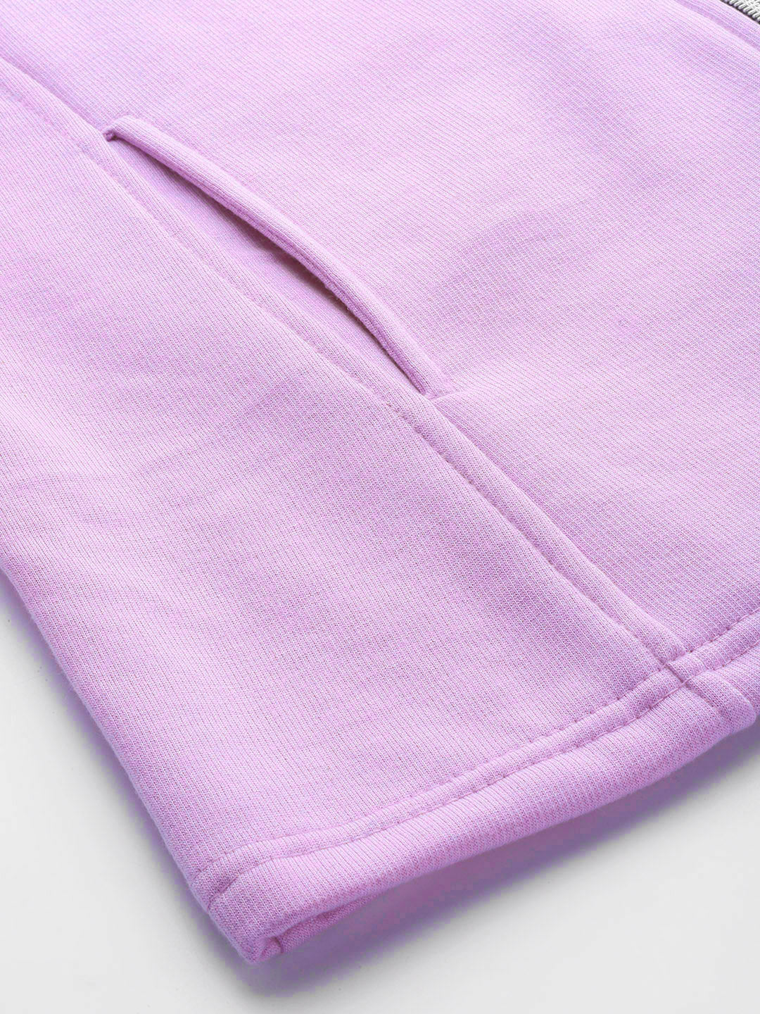 Solid Tailored Sleeveless Fleece Jacket