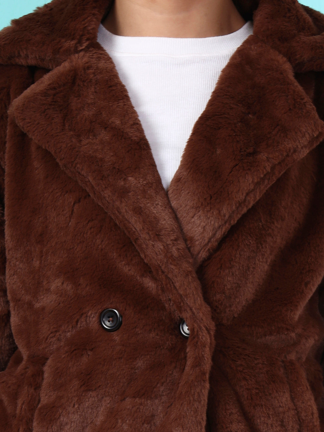 Notched Lapel Winter Jacket