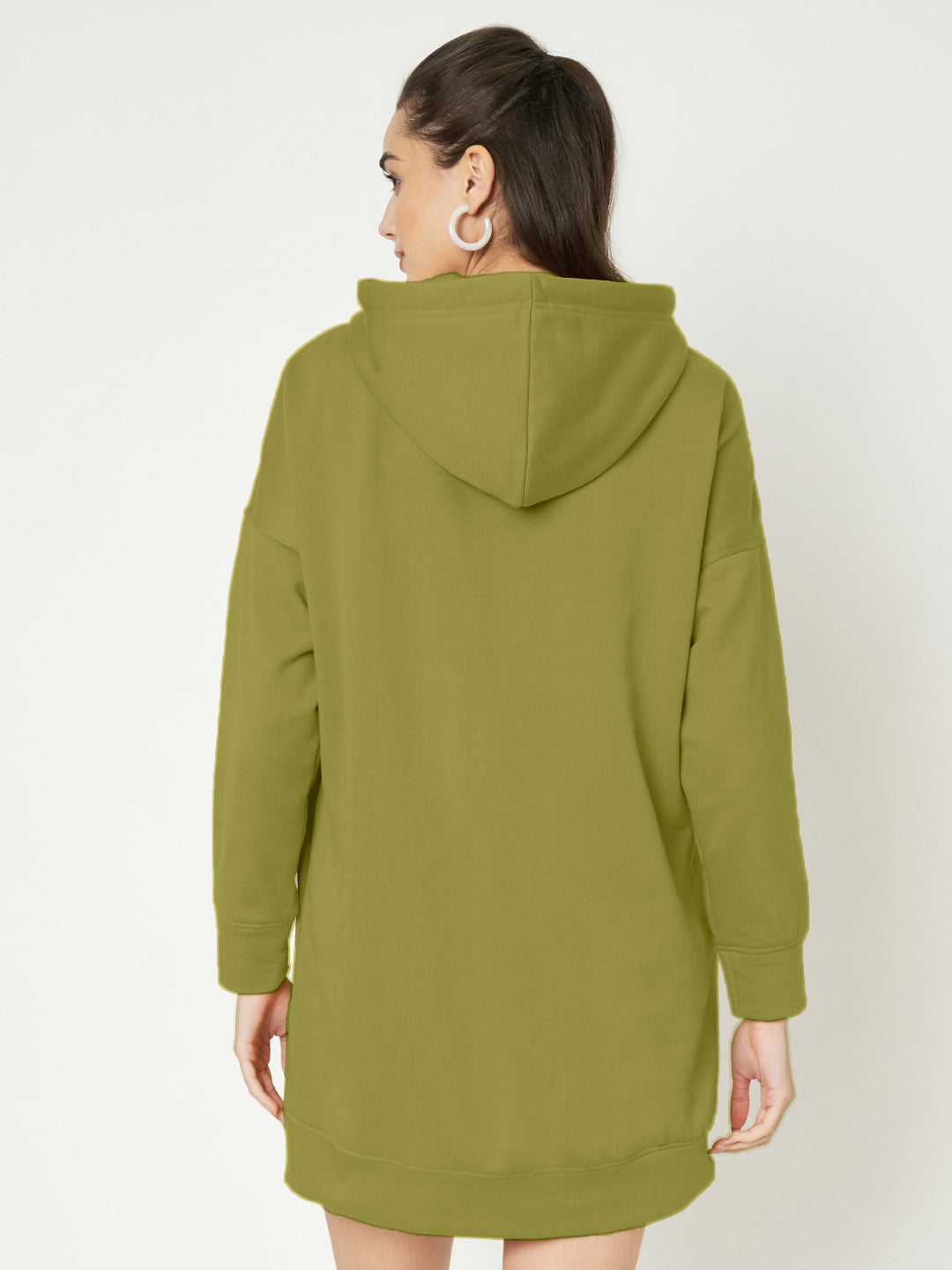 Hooded Longline Sweatshirt