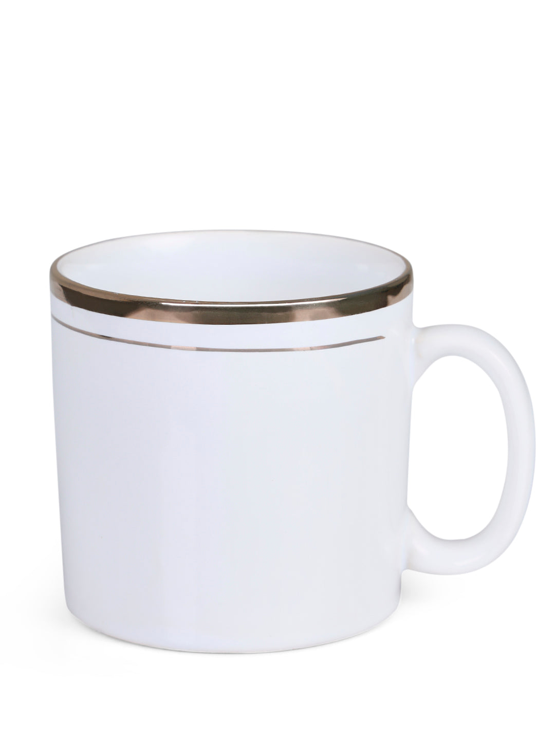 Coffee Mugs Set of 6 | White | 225 ml