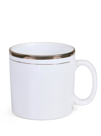 Coffee Mugs Set of 6 | White | 225 ml