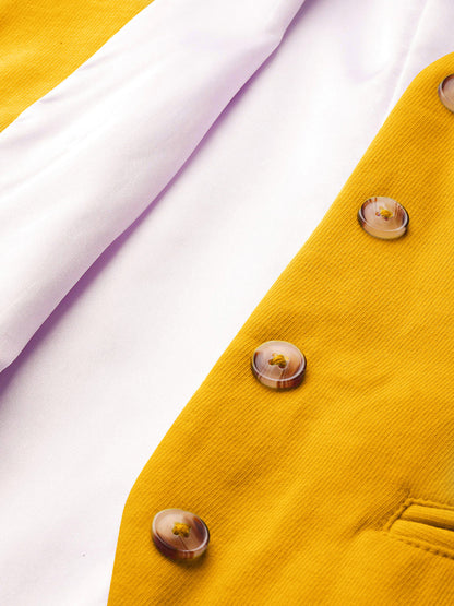 V-Neck Fleece Waistcoat