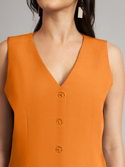 Waistcoat With Trousers Suit