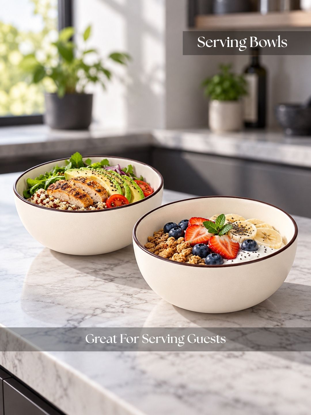 Dinner Serving Bowls | 900 ml