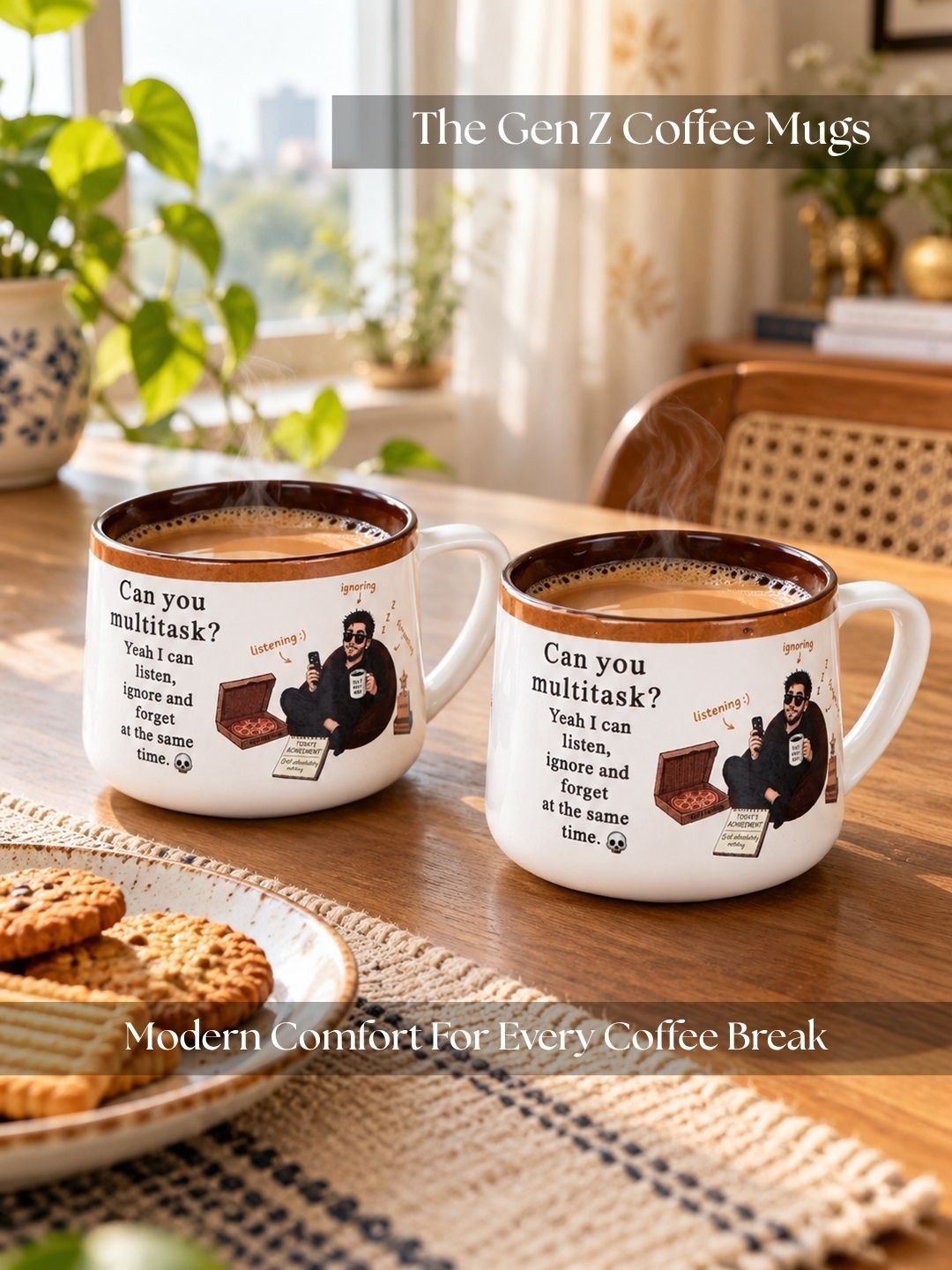 Gen-Z Coffee Mugs - 375 ml