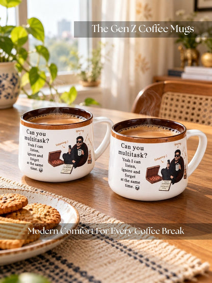 Gen-Z Coffee Mugs - 375 ml