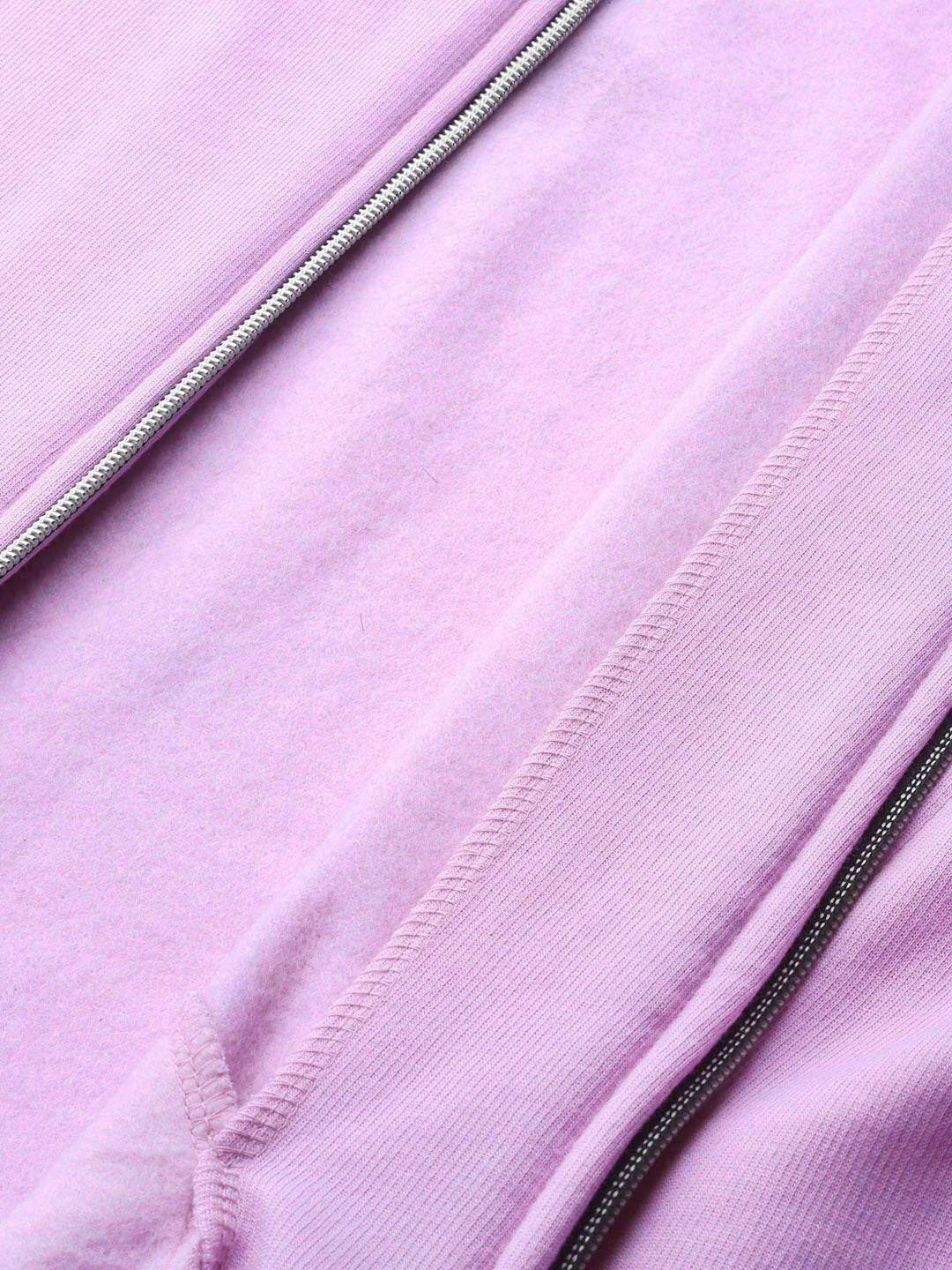 Solid Tailored Sleeveless Fleece Jacket