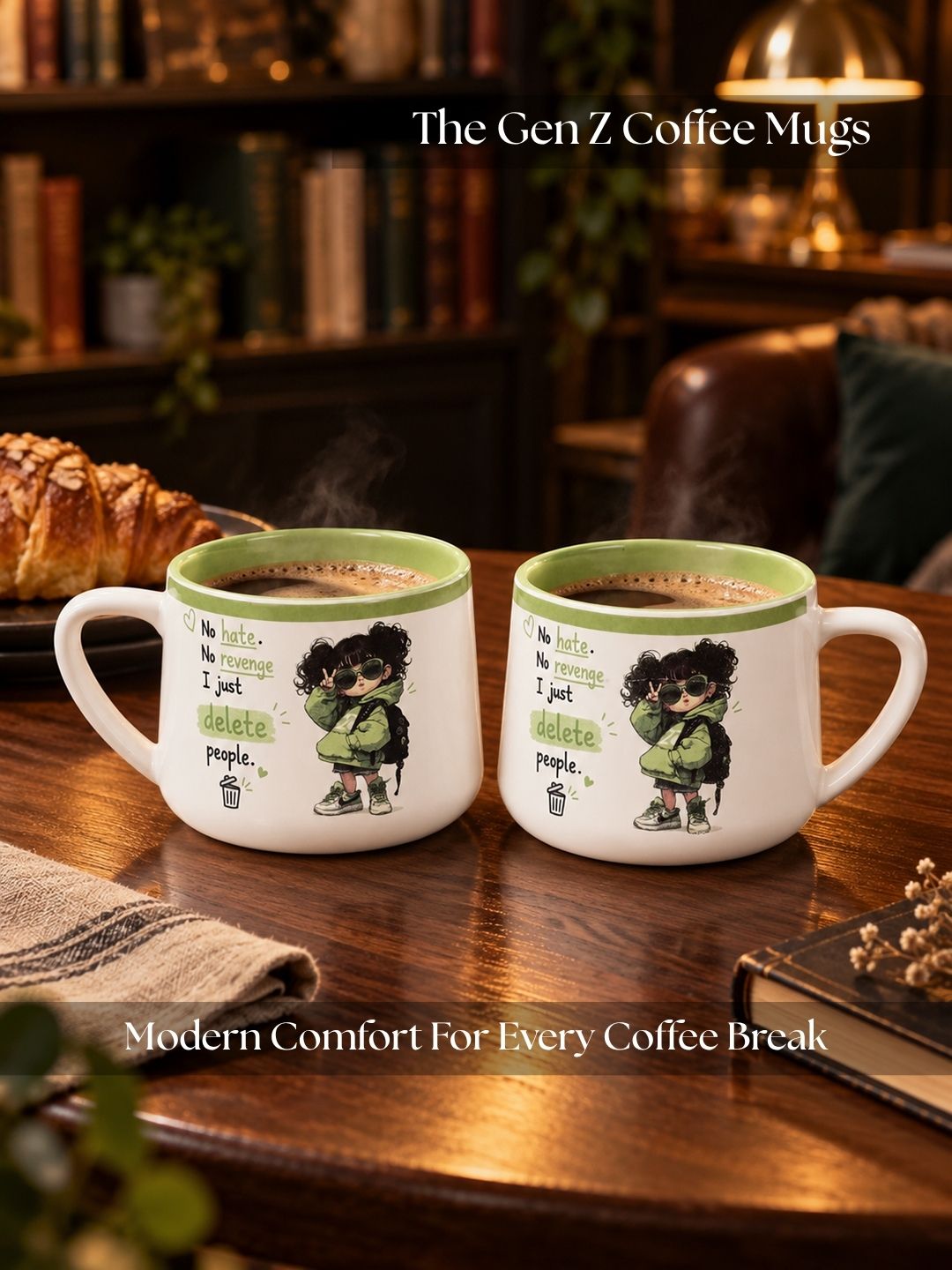 Gen-Z Coffee Mugs - 375 ml