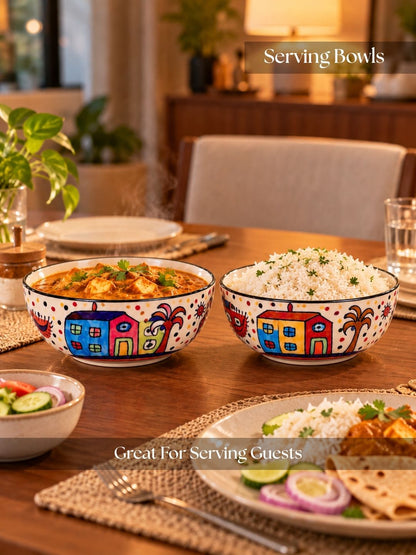 Dinner Serving Bowls | 900 ml