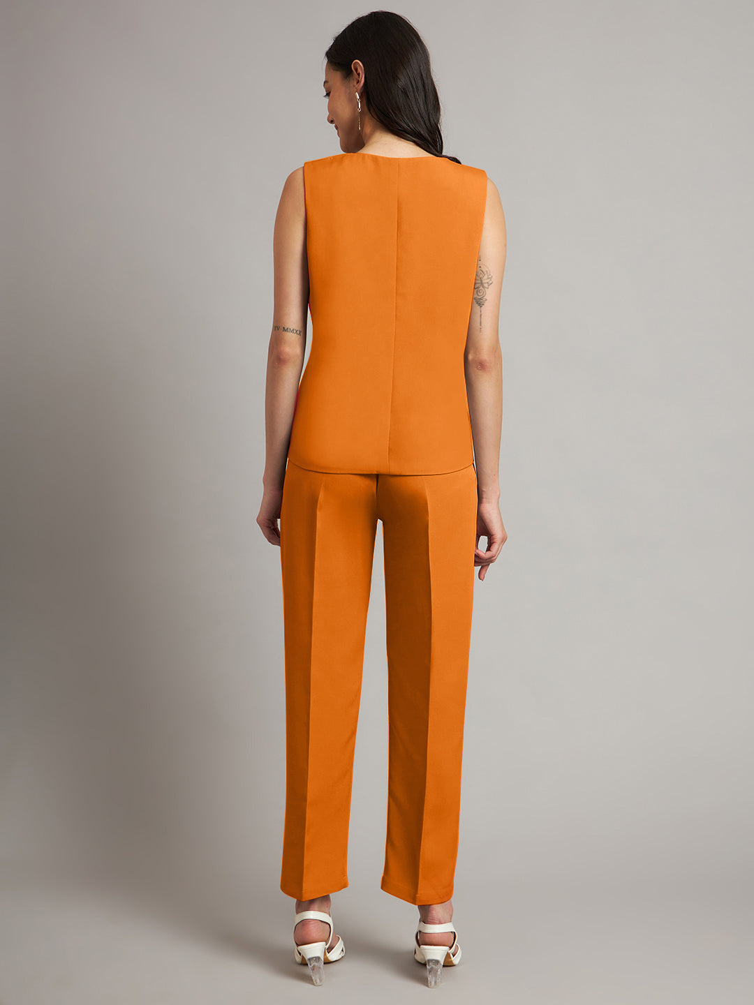 Waistcoat With Trousers Suit
