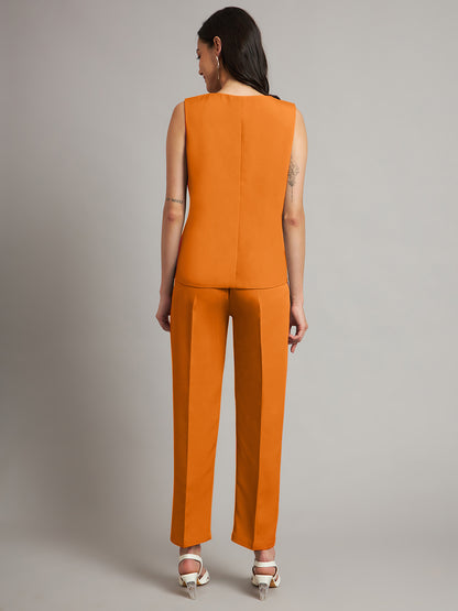 Waistcoat With Trousers Suit