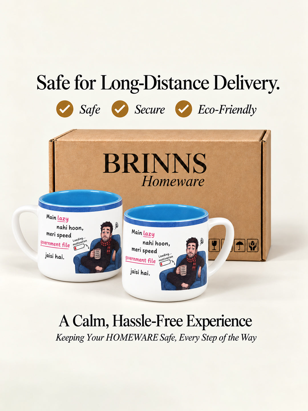 Gen-Z Coffee Mugs - 375 ml