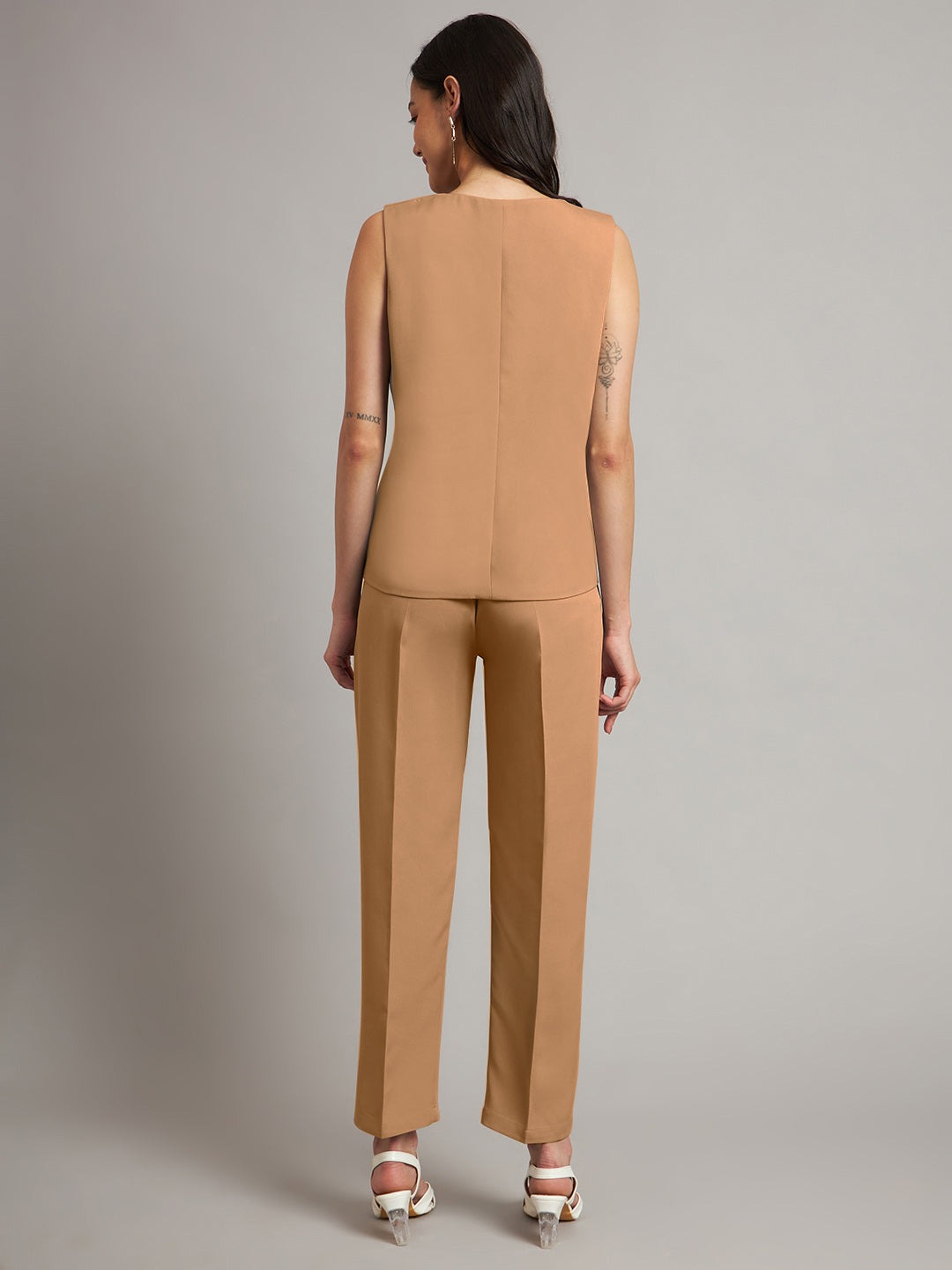 Waistcoat With Trousers Suit