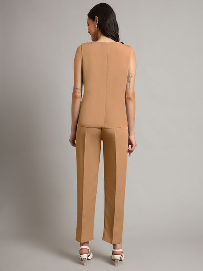 Waistcoat With Trousers Suit