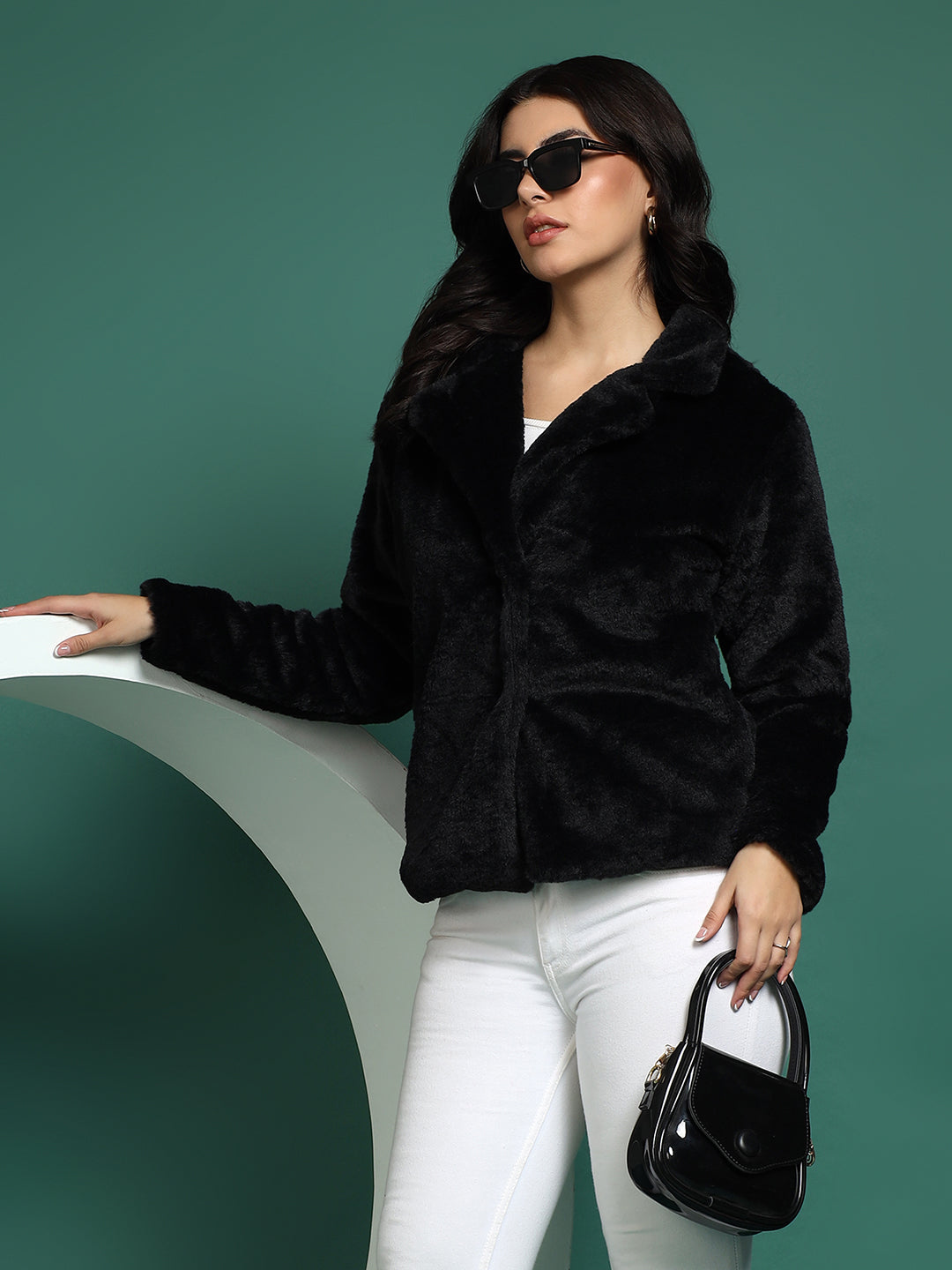 Single-Breasted Winter Coat