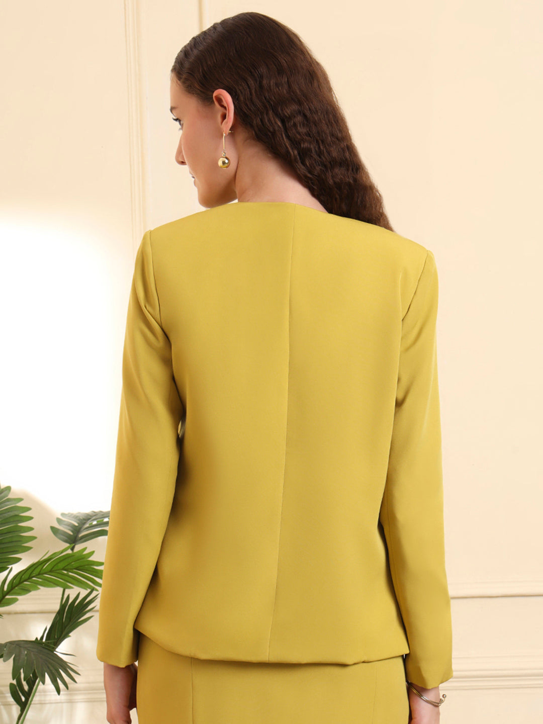 Formal Front Open Blazers