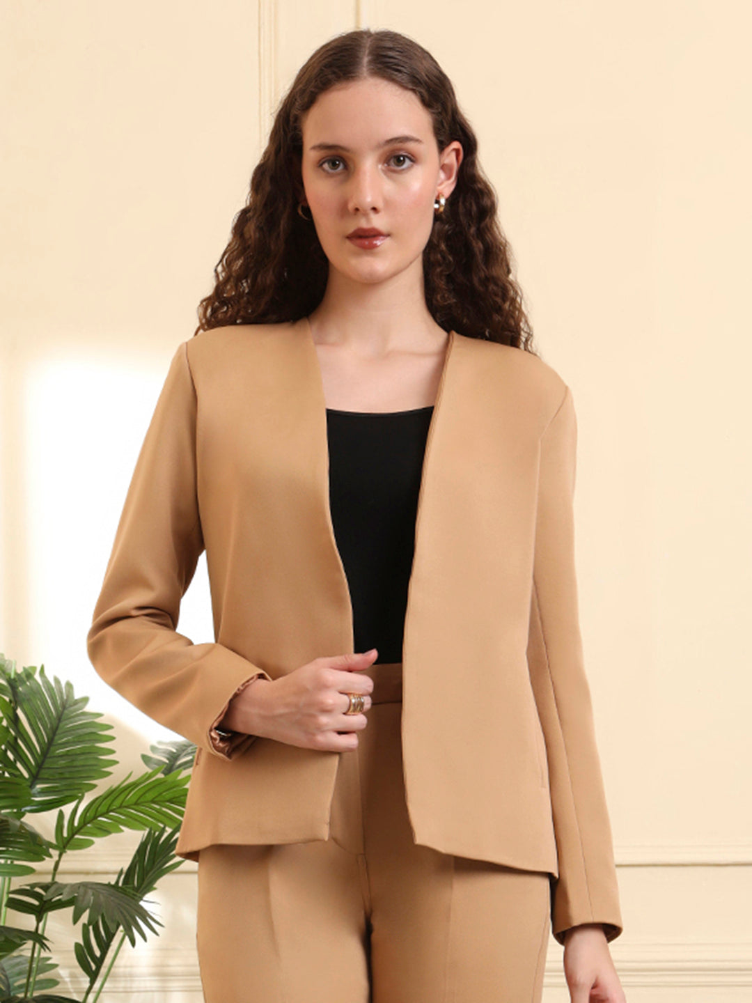 Formal Front Open Blazers