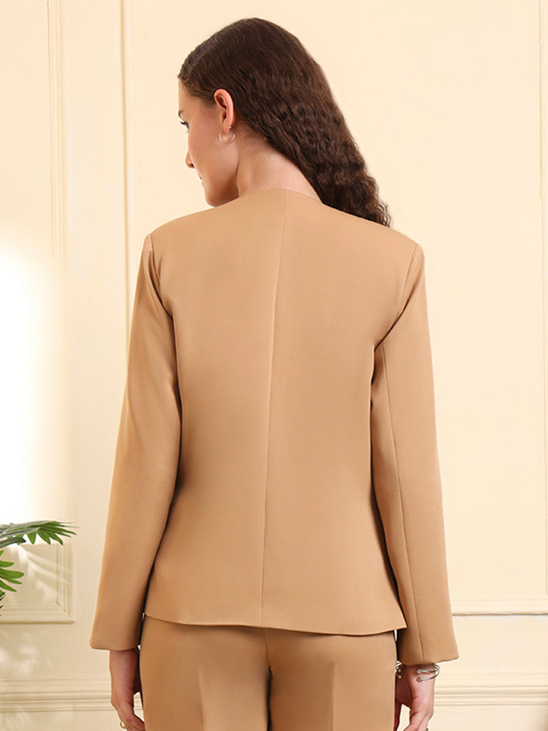 Formal Front Open Blazers