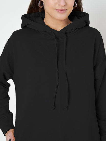 Hooded Longline Sweatshirt