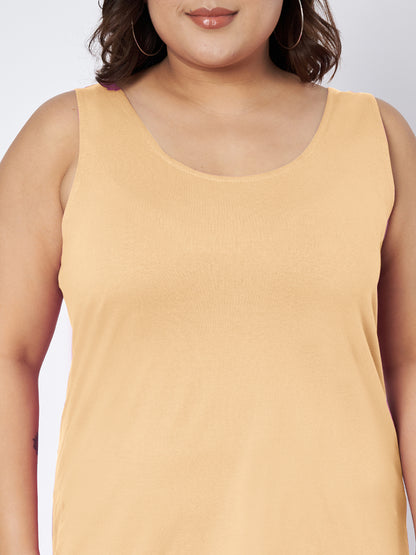 Plus Size Cotton Slip