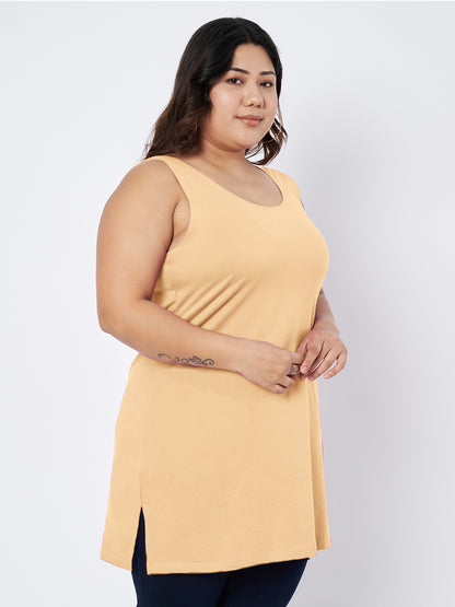 Plus Size Cotton Slip