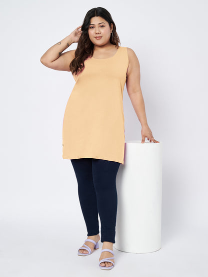 Plus Size Cotton Slip