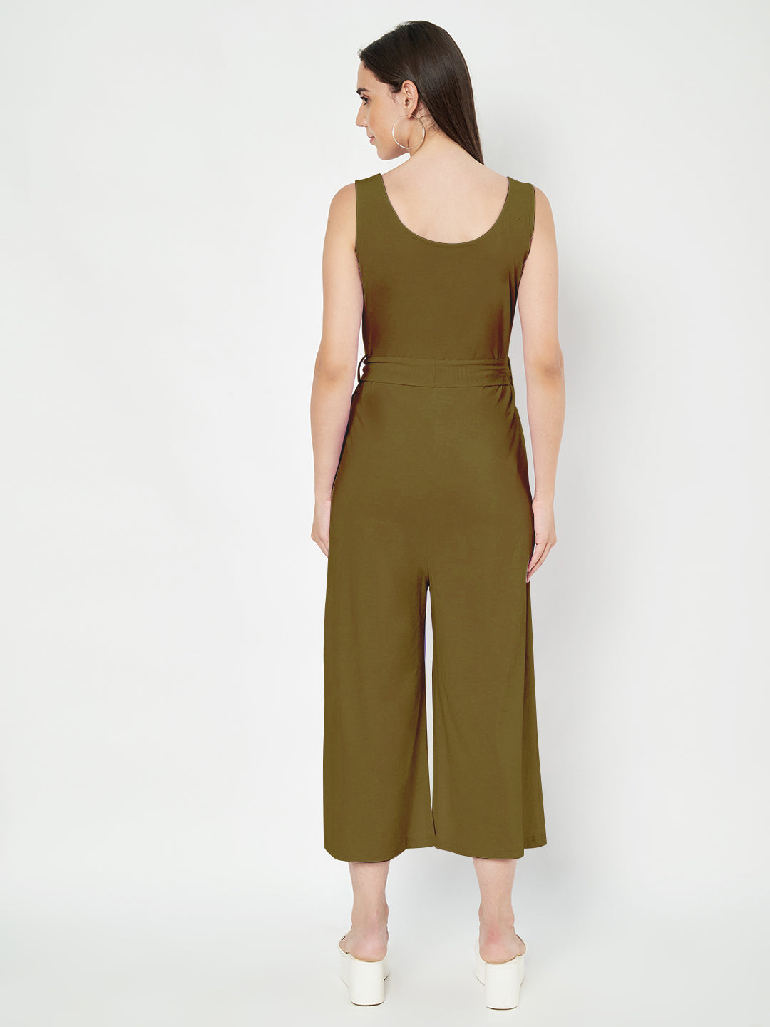 Jumpsuit with Midi Length