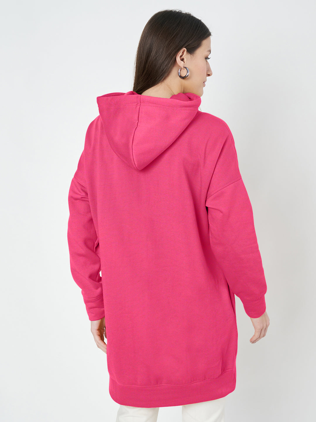 Hooded Longline Sweatshirt